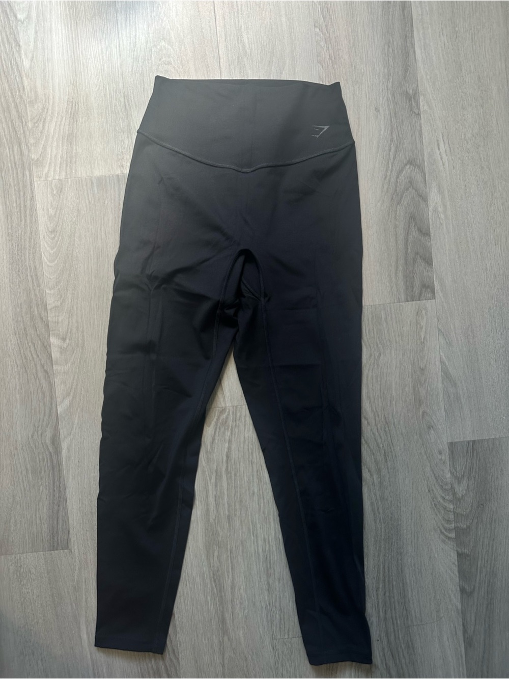 Gymshark High-Waist Black Leggings - No front seam